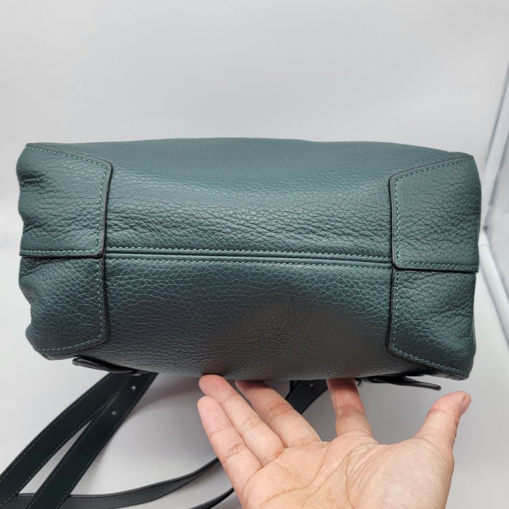 Coach Kleo Mixed Material Backpack C7253 Forest Green - Picture 6 of 10